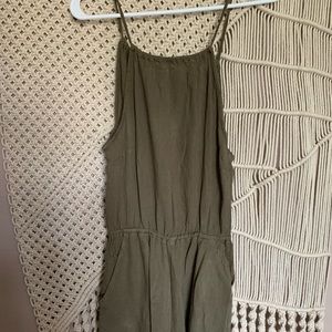 green romper